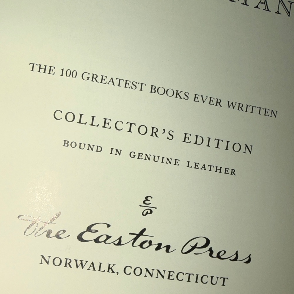 The Iliad of Homer Collectors edition Leather bound The Easton Press - Picture 5 of 8